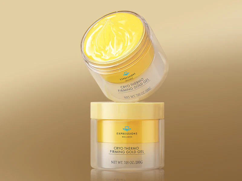 Cryo thermo firming gold gel